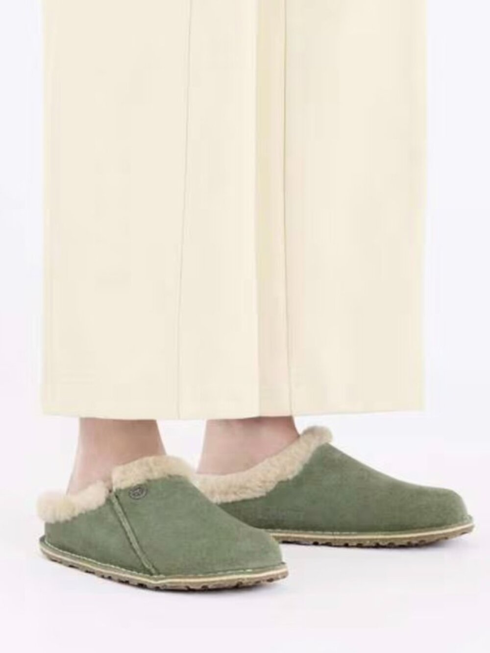 Birkenstock Zermatt Premium Suede Leather Slipper Clogs